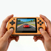 [Geen Kaart] P36S Retro 3,5 inch IPS scherm Handheld Game Console Quad Core Open Source Linux 3000mAh Batterij draagbare
