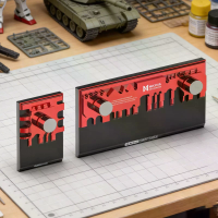 Gegraveerde plaat buigpers Groot multi directionele foto etch buiger anti kras metaal vouwgereedschap voor schaalmodelbo