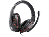 Gembird GHS 402 Gaming headset 3.5 Mm jackplug Kabelgebonden Over Ear Zwart