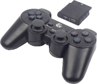 Gembird JPD WDV 01 Gamepad PC, PlayStation 2, PlayStation 3 Zwart