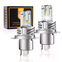 Algemene Liang H4/H7/H11/9005/9006 6500K 2PCS Auto LED koplampen Voorste Mistlamp Aangepaste Mini Geïntegreerde Plug In