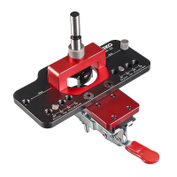 Geniet van de VEIKO serie van ENJOYWOOD Aluminiumlegering 35MM scharnierboor handleidingsscharniersjabloon met klem voor