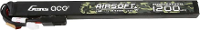 Gens ace LiPo accupack 11.1 V 1200 mAh Aantal cellen: 3 25 C Block