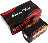 Gens ace LiPo accupack 15.2 V 6000 mAh Aantal cellen: 4 130 C Box hardcase 5 mm bus