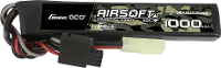 Gens ace LiPo accupack 7.4 V 1000 mAh Aantal cellen: 2 25 C Block Mini Tamiya