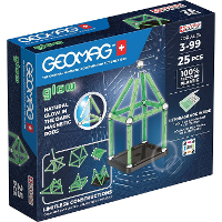 GEOMAG Glow Recycled Neodymium magneetspeelgoed 25 delig