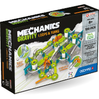 GEOMAG Mechanics Gravity Loops & Turn constructiespeelgoed 130 delig
