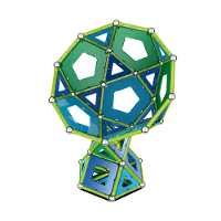 Geomag Panels   192 stukjes