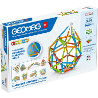 GEOMAG Supercolor Recycled constructiespeelgoed 142 delig