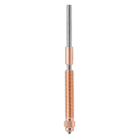 Gepantserde Stalen Nozzle 0,2/0,4/0,6/0,8 mm Volledig Metalen Geïntegreerde Nozzle Hoge Doofstroom Nozzle voof Creality