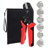 Geperste Tang Elektricien Gereedschap Krimp Tool Elektrische Terminals Klem Elektronica Pers Connector Hand Kaken Doos