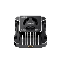 GEPRC MATEN 2.5W VTX PRO 5.8GHz 48CH FPV zender Ondersteunt Pit/25/200/600/1600/2500mW,IRC Tramp,Ingebouwde Microfoon,Ac