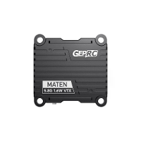 GEPRC MATEN 5.8GHz VTX 1600mW 72CH PitMode/IRC tramp FPV zender met Mic MMCX 17.5G voor RC drone