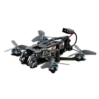 GEPRC T Cube18 2S 87mm WTFPV Kit FPV Racing Drone BNF ELRS GEEN VTX GEEN Camera Compatibel met Analoge HDZero AVATAR Min