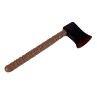 Halloween   Speelgoed wapens plastic bijl van 47 cm