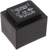 Gerth 426.09.2. Printtransformator 1 x 230 V 2 x 4.5 V/AC 8 VA 888 mA
