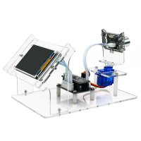 Gesimuleerde radar ultrasone simulatie scanner maker DC5V met 2,4 inch LCD scherm HXFB grafische programmering DIY elekt
