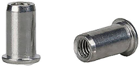 Gesipa 1433711 Popmoer (Ø x l) 6 mm x 12 mm M4 Staal Blindnietmutter St M4x6x12 Kleinkopf KS 0,25 3,0mm 500 stuk(s)