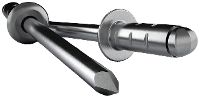 Gesipa 4007081700146 Open popnagel (Ø x l) 4.8 Mm x 10 mm 4.8 Mm Staal Aluminium Aluminium PolyGrip® 500 stuk(s)