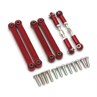 Geüpgrade metalen voor  en achterstangenset Wltoys 144001 144010 124016 124018 124007 124017 124019 124008 124007 124010