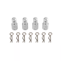 Geüpgraded Aluminium Legering Metaal Lichaam Verhoogde Pilaar voor MJX 1/14 14210 14301 14303 RC Auto's Model Onderdelen