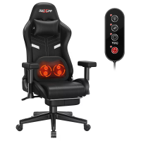 Douxlife GC RC03 KN Gaming Chair met Kneds Massage en Verwarmingsfunctie Ergonomisch Hoge Rug Ontwerp Ruggensteun met Vo