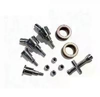Geüpgraded metalen CVD hex adapterset voor LDRC 2801 2802 2803 2804 1/28 Mini Drift RC auto's voertuigen modellen onderd