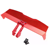 Geüpgraded metalen staartvin voor Wltoys 124016 124017 124018 124019 144001 1/12 1/14 RC auto's voertuigen modellen rese