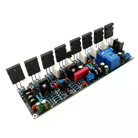 Geüpgraded Monofonische 400W HiFi Versterkerbord Dubbele Spanning 20V 90V 2SC5200 2SA1943 Hoge Vermogen Audio Versterker