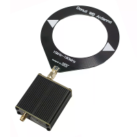 Geüpgradede Donut Wideband Antenne 10kHz 180MHz Lage Impedantie Converter SMA Male Type C Opladen 20 Uur Gebruik Voor Ra