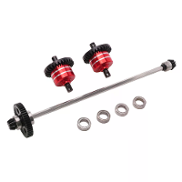 Geüpgradede metalen onderdelen centrumas voor voor  en achteras differentieel kit voor MJX 14211 HYPER GO 1/14 RC auto v