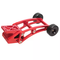 Geüpgradede metalen onderdelen CNC roll cage hoofd wiel met verstelbare gatenpositie voor 1/14 14209 14210 RC auto voert