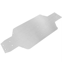 Geüpgradede Metalen Onderdelen Voof MJX 7303 RC Auto 304 Roestvrij Stalen Voof  en Achterbumperbeschermers/chassisbesche