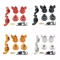 Geüpgradede Metalen Onderdelen Vooras C Zitsteun Set Voor HB Speelgoed R1001 R1002 R1003 1/10 Rock Crawler Off Road Klim