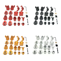 Geupgrade metalen onderdelen set voor HB Toys R1001 R1002 R1003 1/10 Rock Crawler Off Road Klim Truck RC auto's voertuig
