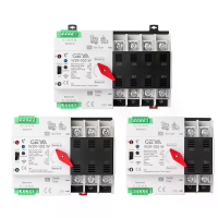 GEYA Tuya WIFI Slimme ATS 2P/3P/4P 230VAC Dual Power Automatic Transfer Switch Ononderbroken Externe Automatische Contro