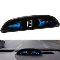 GEYIREN G2 GPS HUD Head Up Display Auto Snelheidsmeter Elektronica Toerenteller voor Universeel