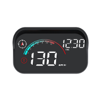 GEYIREN M22 Universele Auto HUD Multifunctionele Display Head Up Display GPS Snelheidsmeter Kompas USB Oplaadbaar