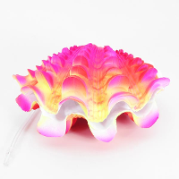 Giant Clam Action Air Aquarium Ornament