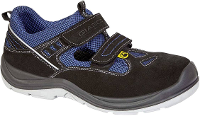 Giasco Malta 2428 Veiligheidsandalen S1p Maat: 39 Zwart, Blauw 1 Paar