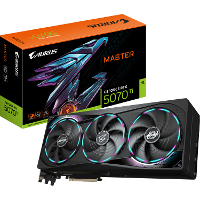 GIGABYTE AORUS GeForce RTX 5070 Ti MASTER 16G grafische kaart