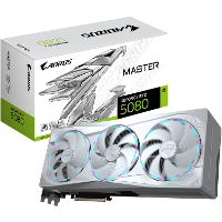 GIGABYTE AORUS GeForce RTX 5080 MASTER ICE 16G grafische kaart