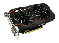 Gigabyte Videokaart Nvidia GeForce GTX1060 Windforce Overclocked 3 GB GDDR5 RAM PCIe x16 HDMI, DVI, DisplayPort