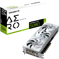 GIGABYTE GeForce RTX 5080 AERO OC SFF 16G grafische kaart 1x HDMI, 3x DisplayPort