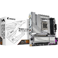 GIGABYTE B650M A ELITE AX ICE moederbord