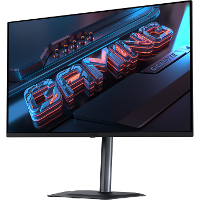 GIGABYTE MO32U gaming monitor 165 Hz, HDMI, DisplayPort, USB C, Audio, AMD Free Sync