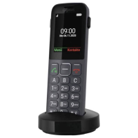 Gigaset COMFORT 600 SIM Mobiele telefoon Zwart, Grijs
