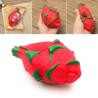 Giggle Bread Squishy Pitaya Dragon Fruit Tropical Slow Rising Original Packaging Collection Decor Toy