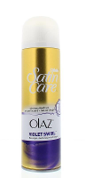 Gillette Satin Care Scheergel Olaz Violet Swirl