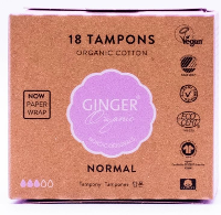 Ginger Organic Tampons Normal